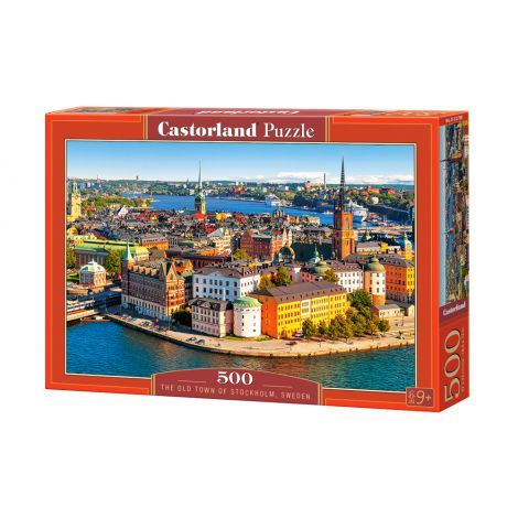 Puzzle Castorland 500el Sztokholm, Szwecja